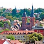 Stadsbeeld Thüringen en Saksen